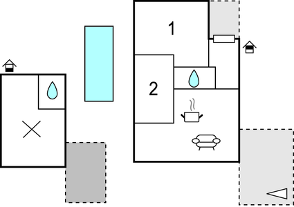 Semesterhus - Makarska-Krivodol , Kroatien - CSC353 9999