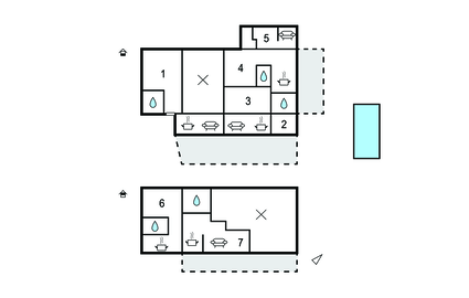 Feriehus - Split-Podstrana , Kroatia - CSD045 9999