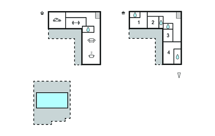 Feriehus - Trogir-Kastel Luksic , Kroatia - CSD123 9999