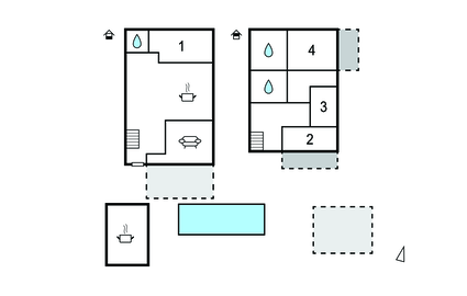 Semesterhus - Trogir-Kastel Gomilica , Kroatien - CSD146 9999