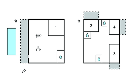 Feriehus - Makarska - Postranje , Kroatia - CSD152 9999