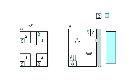 Semesterhus - Omis - Trnbusi , Kroatien - CSD153 9999