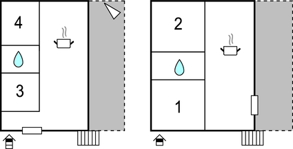 Ferienwohnung - Sibenik-Pirovac , Kroatien - CSV203 9999