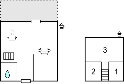 Semesterhus - Øer Strand , Danmark - D04648 9999