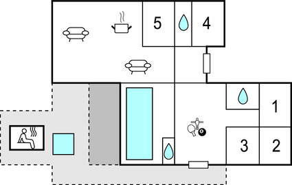 Rozkład pomieszczeń