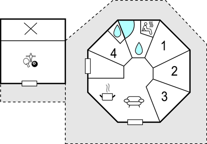 Rozkład pomieszczeń