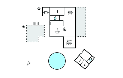 Semesterhus - Ebdrup , Danmark - D44106 9999