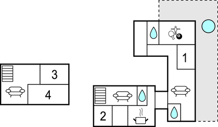 Semesterhus - Sangstrup Strand , Danmark - D70062 9999