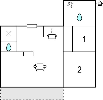 Appartement - Börgerende , Duitsland - DMK175 9999