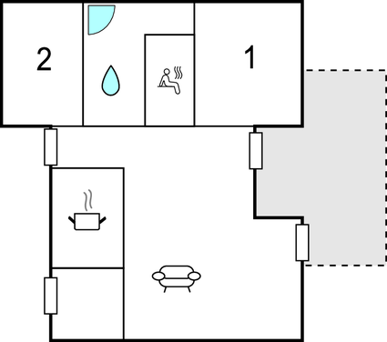 Semesterhus - Rechlin/Müritz , Tyskland - DMV749 9999
