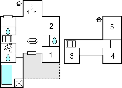 Ferienhaus - L Poolhaus mit Seeblick , Deutschland - DNI113 9999