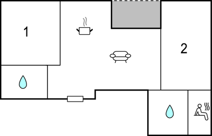 Ferienwohnung - Penthouse, Nordstrand - Watt , Deutschland - DSL318 9999
