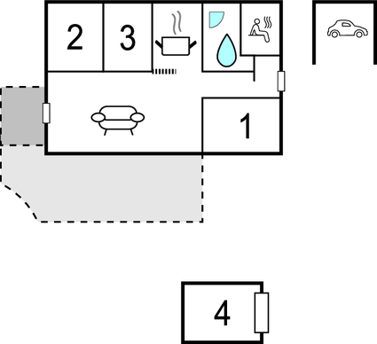 Semesterhus - Næsby Strand , Danmark - E20255 9999