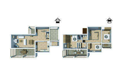 Rozkład pomieszczeń