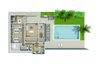 Rozkład pomieszczeń