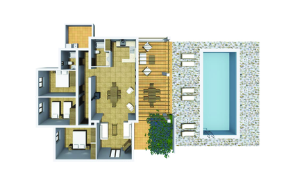 Rozkład pomieszczeń