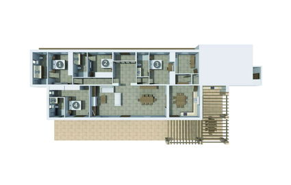 Rozkład pomieszczeń