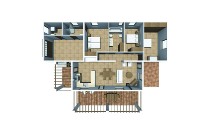 Rozkład pomieszczeń