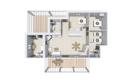 Semesterhus - Es Campets, Sencelles , Spanien - EMF124 9999