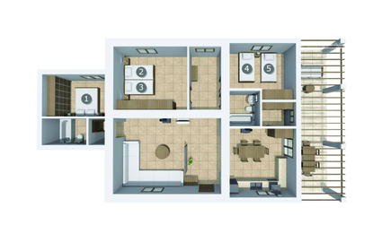 Ferienhaus - Bon Any, Petra , Spanien - EMF434 9999