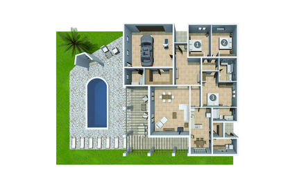 Casa de vacaciones - Alegria de Sa Rapita, Sa Rapita , España - EMF496 9999