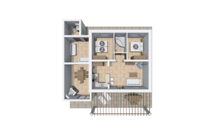 Ferienhaus - Es Vinyet, Porreres , Spanien - EMI078 9999