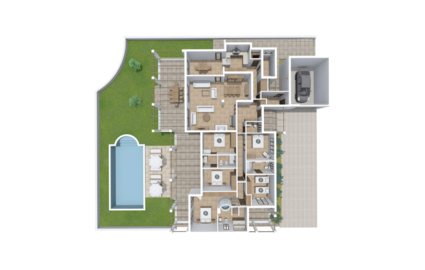 Ferienhaus - Vista Mar y Tierra, Palma , Spanien - EMI290 9999