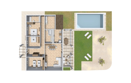 Casa de vacaciones - Roca de Tejos, Sa Coma , España - EMI304 9999