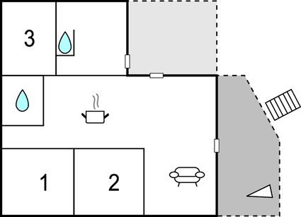 Semesterhus - Kegnæs Strand , Danmark - F09628 9999