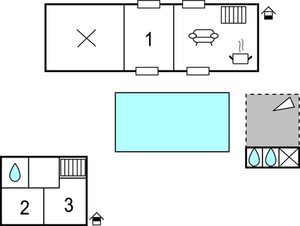 Location de vacances - Sainte Gemme , France - FAG716 9999