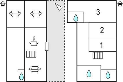 Feriehuse - Prayssas , Frankrig - FAT098 9999