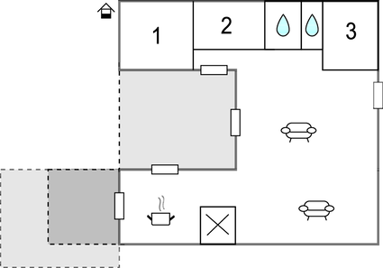 Rozkład pomieszczeń