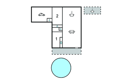 Semesterhus - Saint Pons La Calm , Frankrike - FLG937 9999
