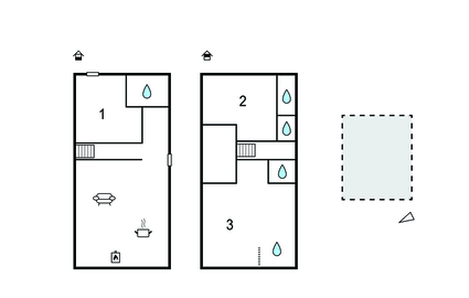 Feriehuse - Saint-Clement-Rancoudray , Frankrig - FNM603 9999