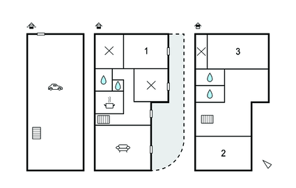 Semesterhus - Tollevast , Frankrike - FNM647 9999