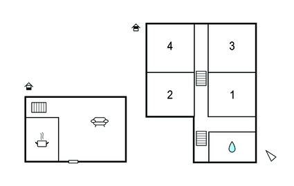 Ferienhaus - Hambers , Frankreich - FVA055 9999