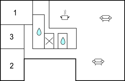 Rozkład pomieszczeń