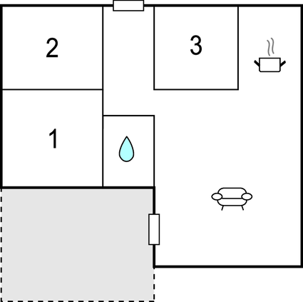 Rozkład pomieszczeń