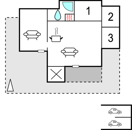 Semesterhus - Vestre Sømark , Danmark - I52634 9999