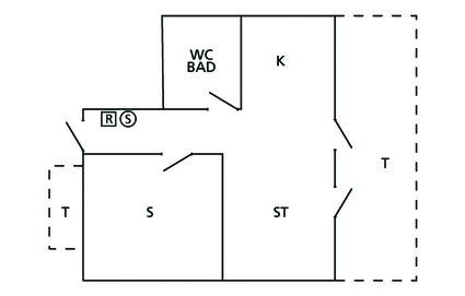 Appartement - Gudhjem , Danemark - I66042 9999