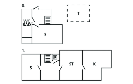 Appartement - Gudhjem , Danemark - I66056 9999