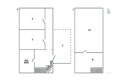 Apartment - Gudhjem , Denmark - I66092 9999