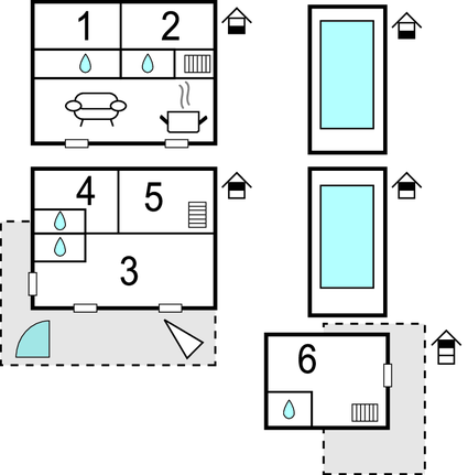 Semesterhus - Tortora - Praia a Mare , Italien - IKK466 9999