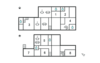 Ferienhaus - San Quirico d'Orcia , Italien - ITS256 9999