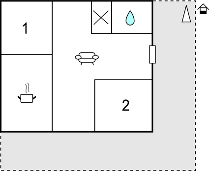 Rozkład pomieszczeń