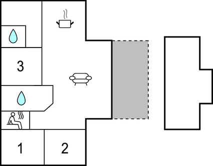 Semesterhus - Hummingen , Danmark - K10490 9999