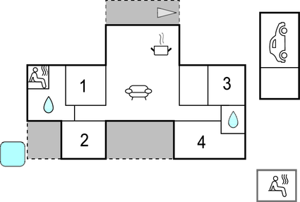 Semesterhus - Marielyst , Danmark - K18758 9999