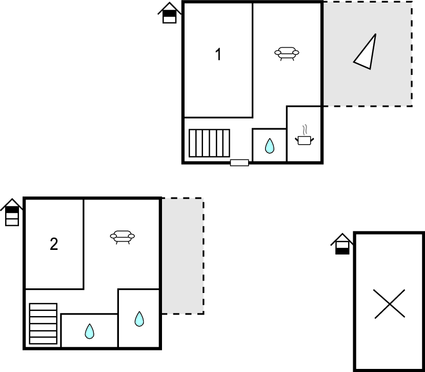 Holiday Home - Herceg Novi-Njivice , Montenegro - MNH143 9999