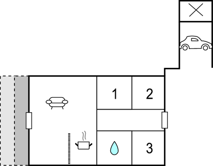 Semesterhus - Bork Havn , Danmark - P52314 9999