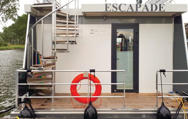 Ferienhaus Houseboat Escapade